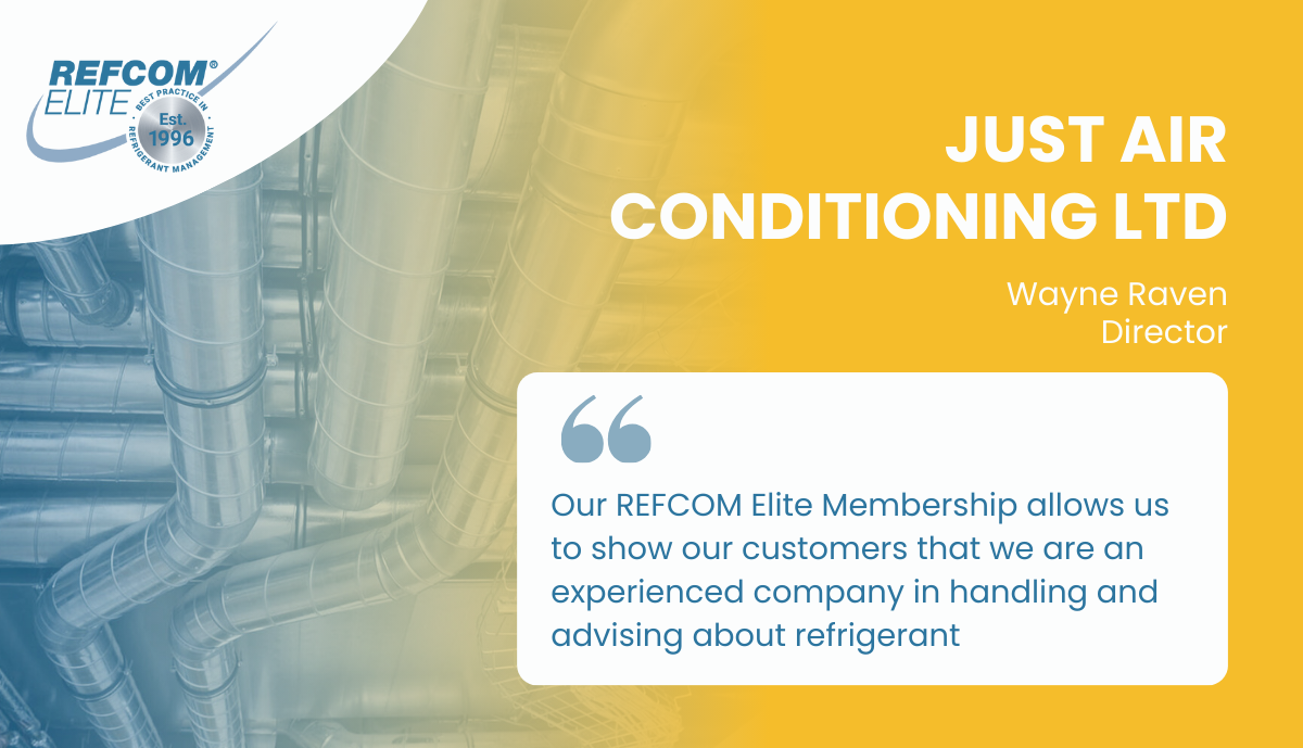 REFCOM Elite: Just Air Conditioning Ltd